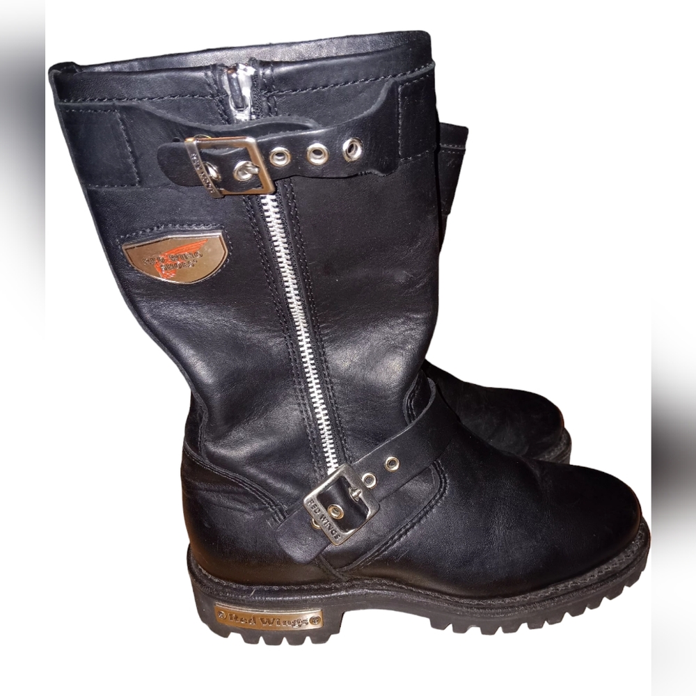 Red Wings Womens Biker Moto Boot